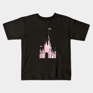 Pretty in Pink Castle Kids T-Shirt